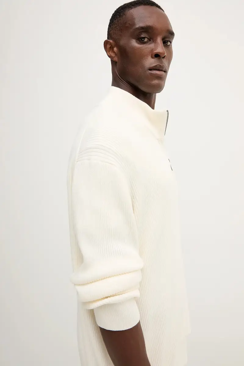 Armani Exchange Cardigan Beige 4119103 miniatura 4