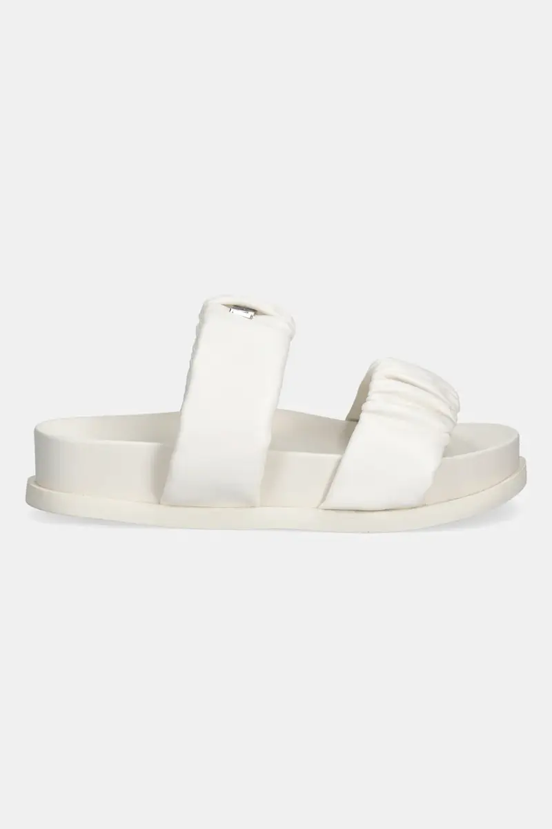 ciabatte slide donna colore bianco XDP062 XV926 00894 Beige miniatura 2