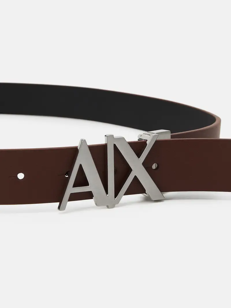 Cintura cognac / argento miniatura 3