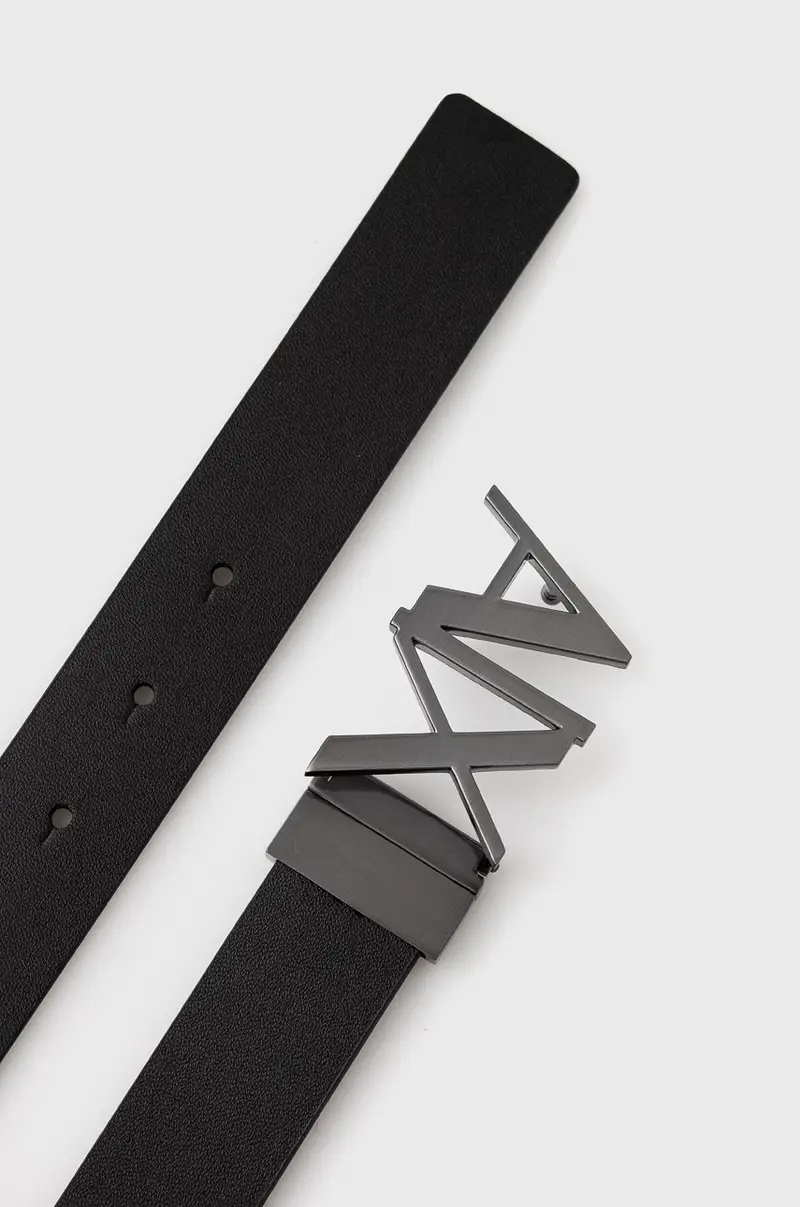 cintura in pelle bilaterale uomo colore nero 951017 CC505 miniatura 2