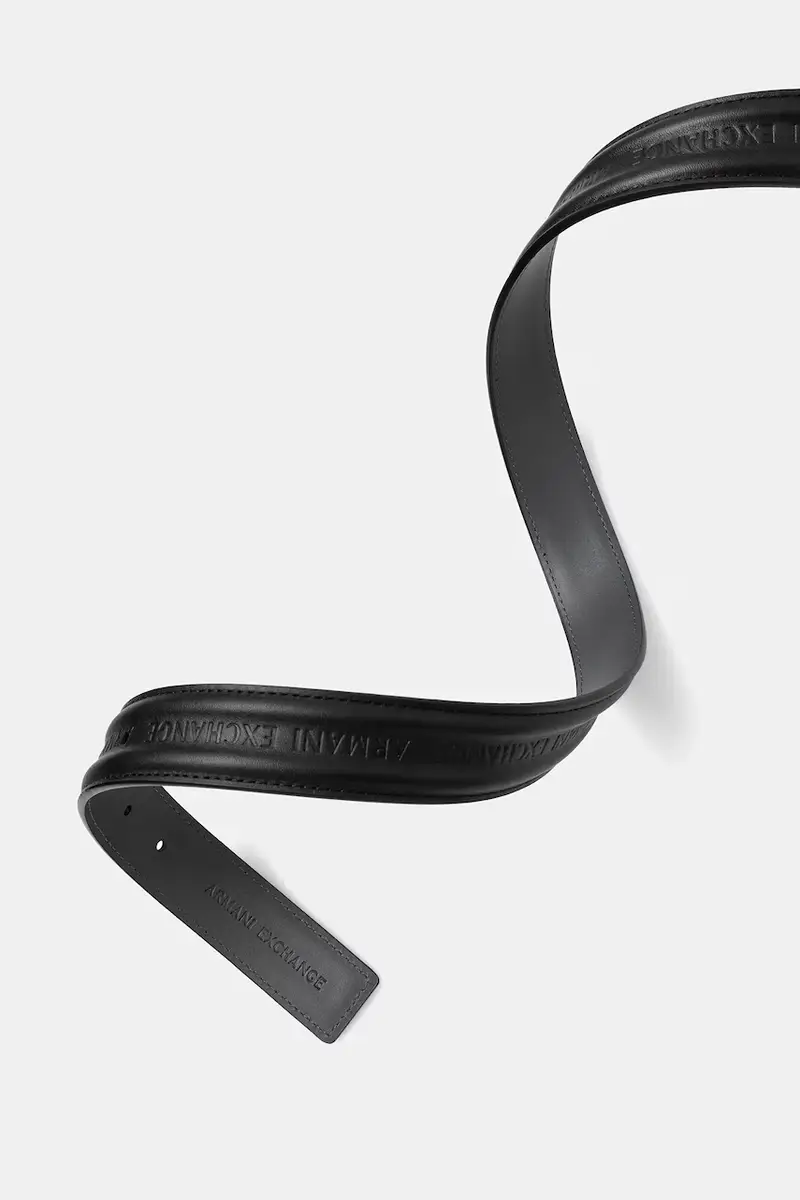 cintura in pelle bilaterale uomo colore nero XM001932 AF19019 miniatura 2