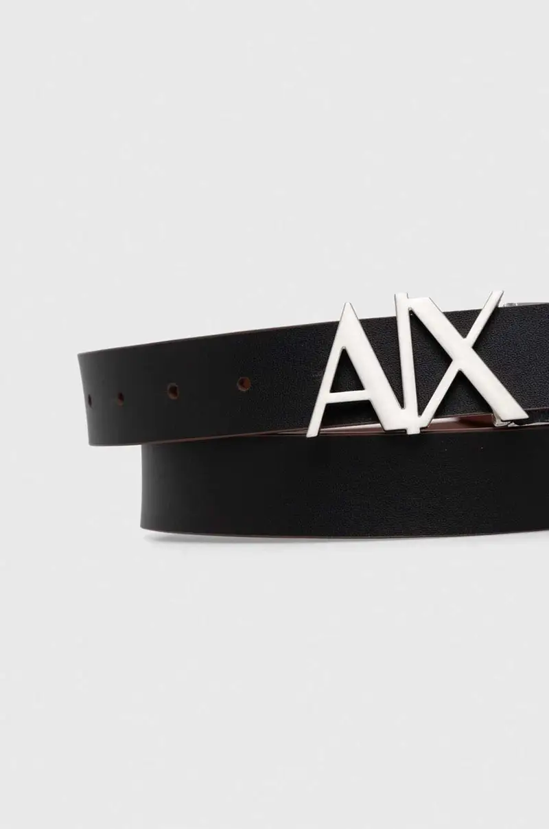 cintura in pelle uomo Marrone miniatura 2