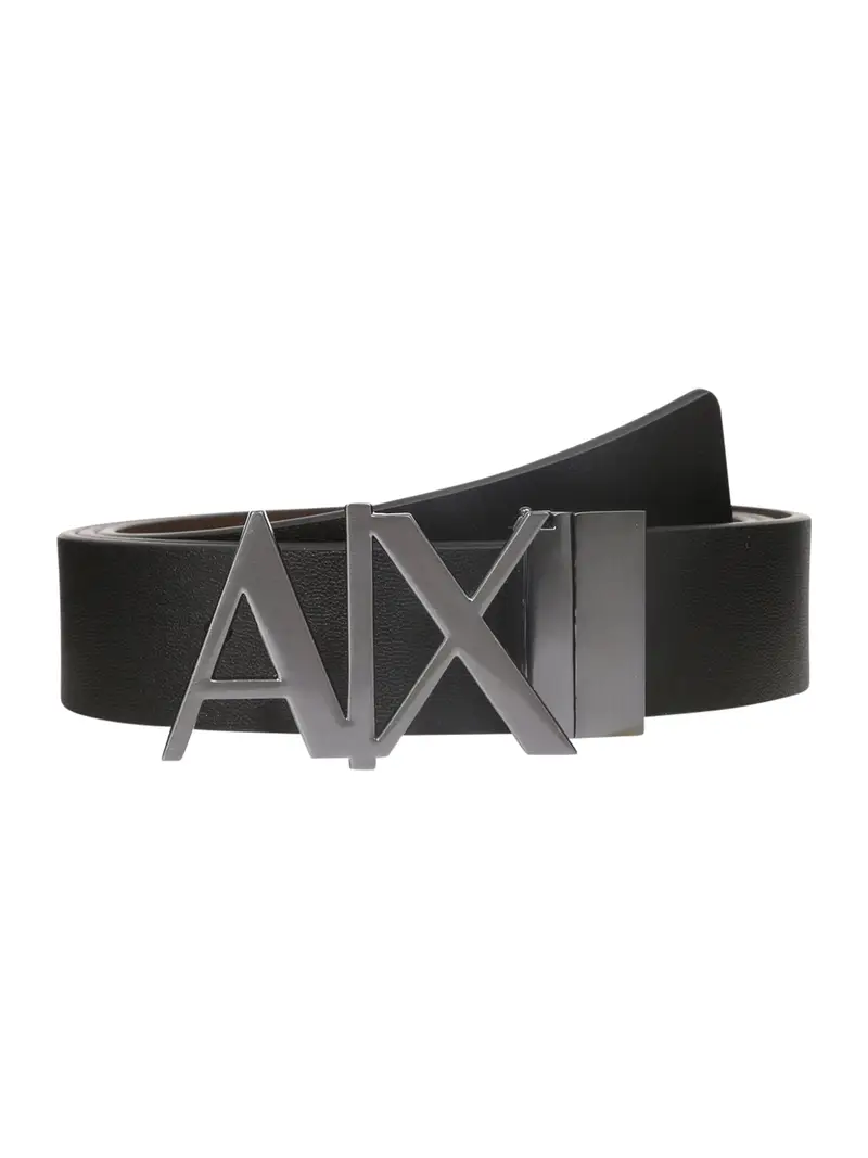 ARMANI EXCHANGE Cintura  nero / argento