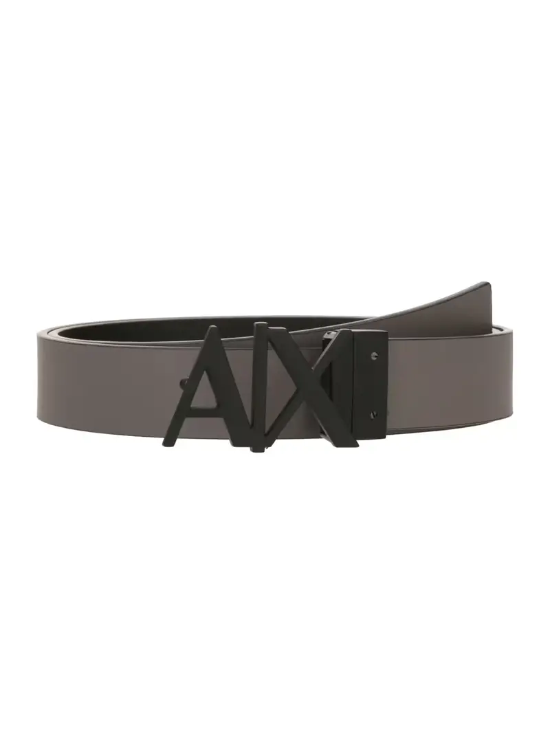 Cintura 'PLATE BELT' grigio / nero miniatura 2