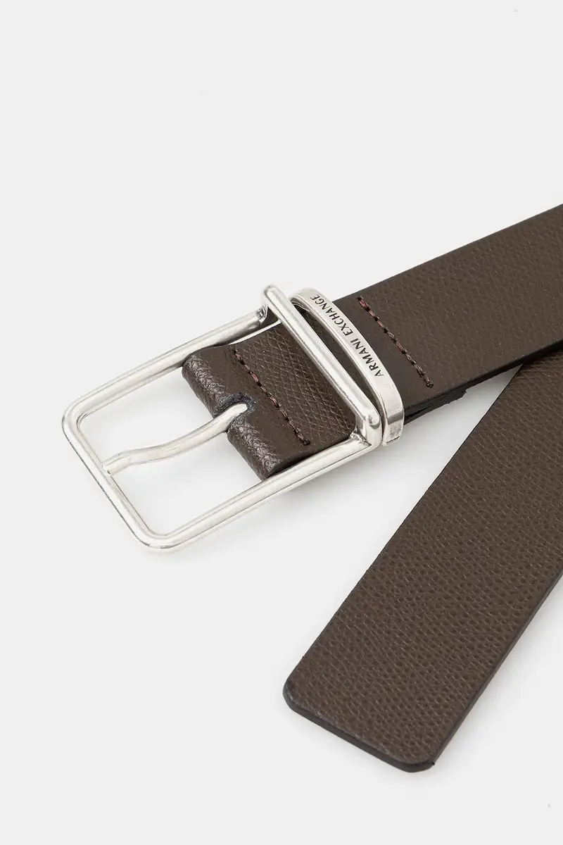 cintura uomo colore marrone XM000615 AF12714 miniatura 2