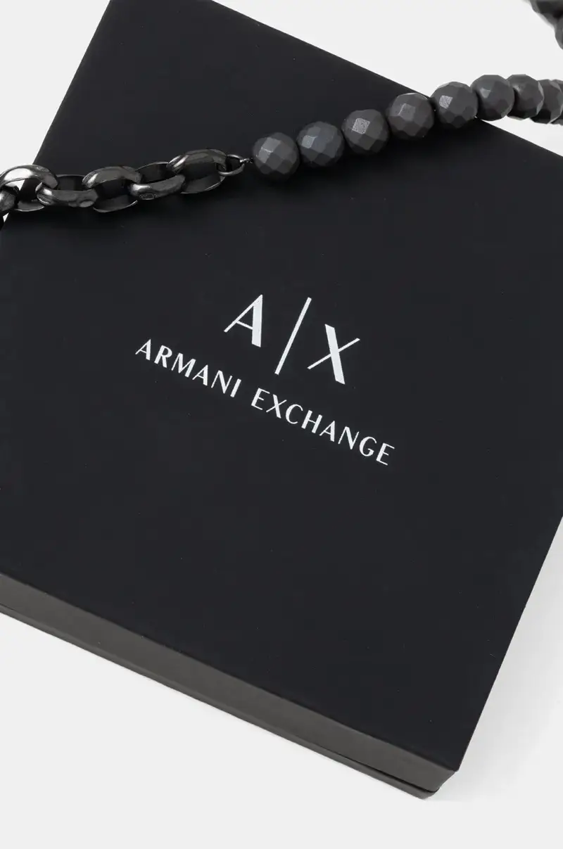 collana CLASSIC uomo AXG0150060 Nero miniatura 3