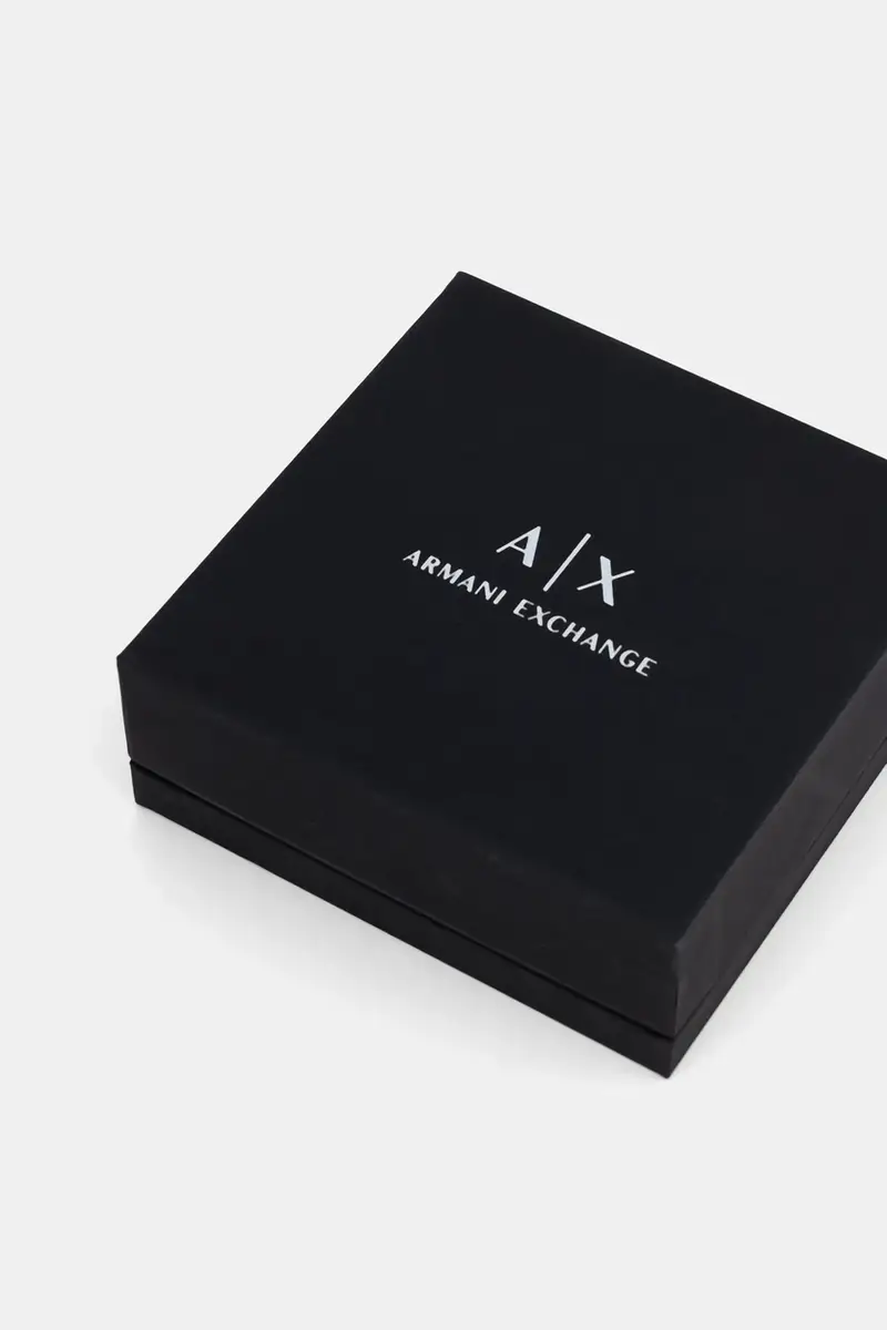 Armani Exchange Collana oro e argento miniatura 4