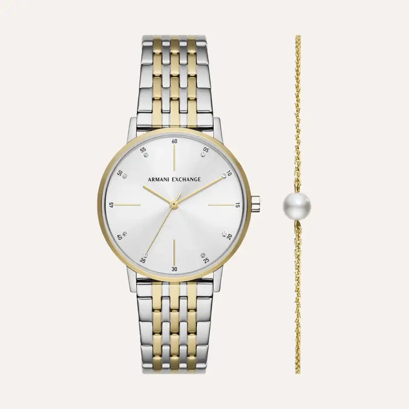 Combo Orologio Al Quarzo Armani Exchange Ax7156set