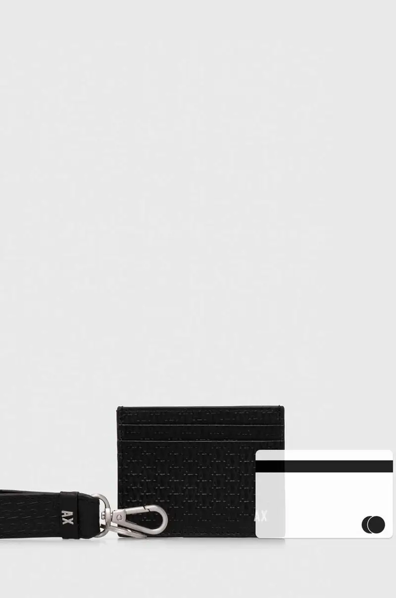 Armani Exchange Portachiavi Nero 2984813 miniatura 4