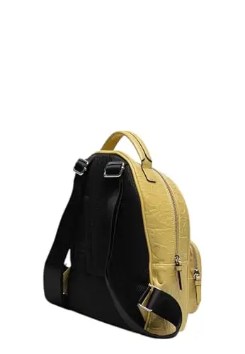 Armani Exchange Donna Zaino Poliuretano Giallo Taglia Unica miniatura 2