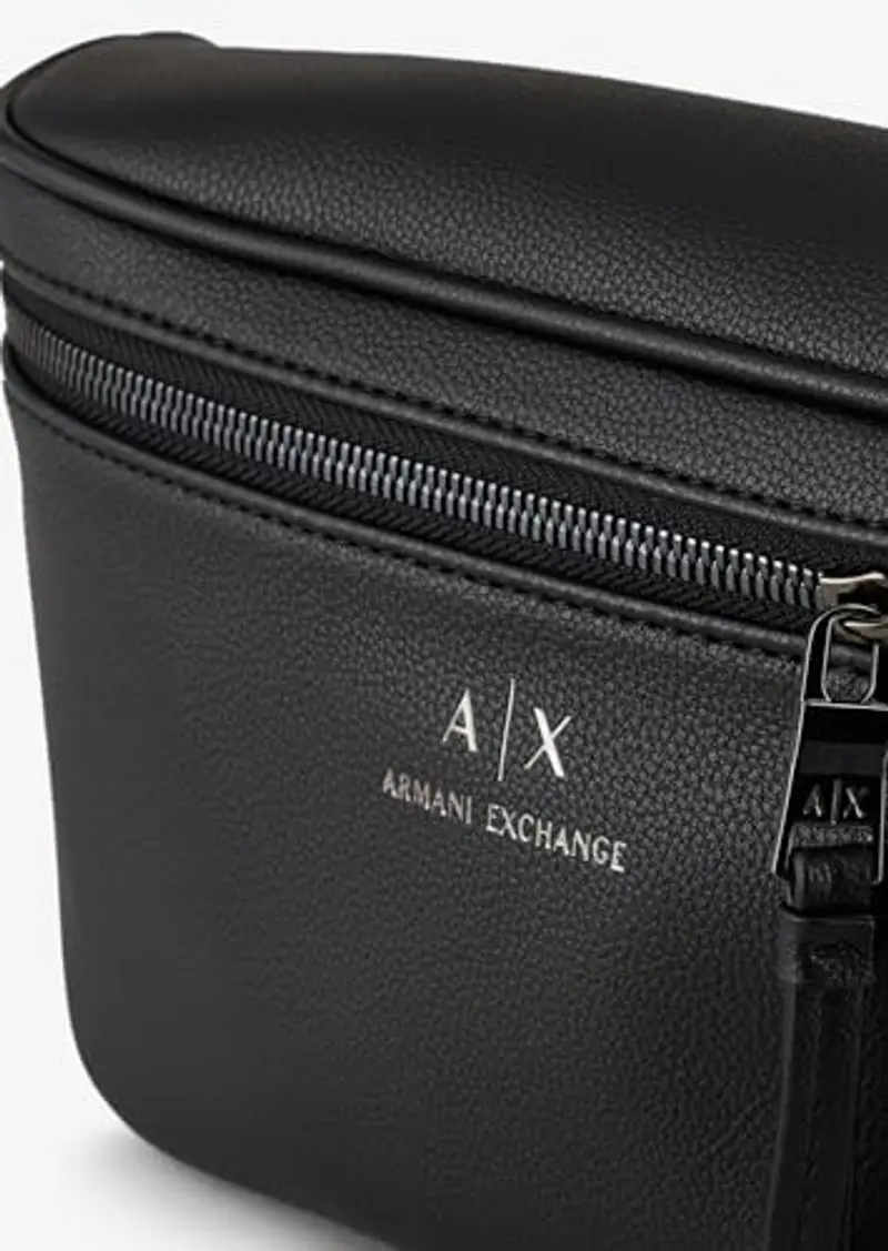 Armani Exchange Marsupio Uomo Nero 1962715 miniatura 3