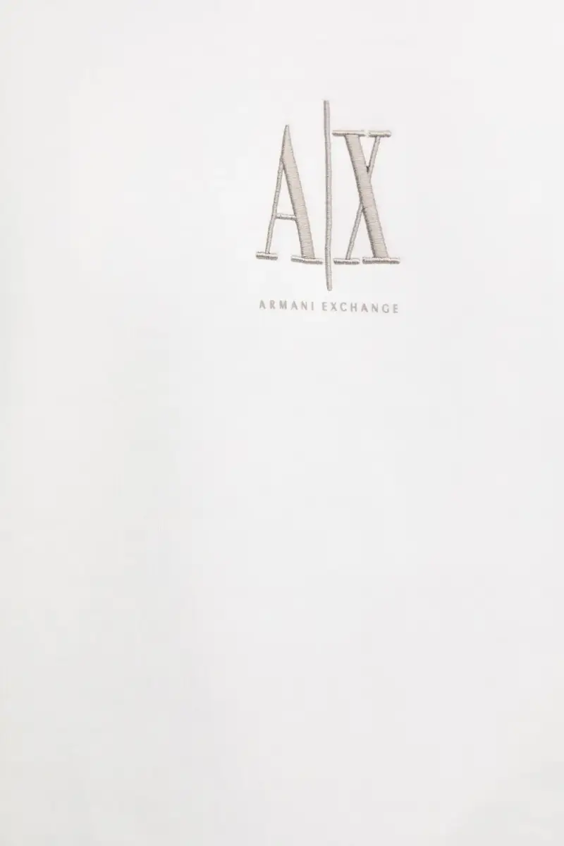 Armani Exchange Maglia bianca per uomo miniatura 5