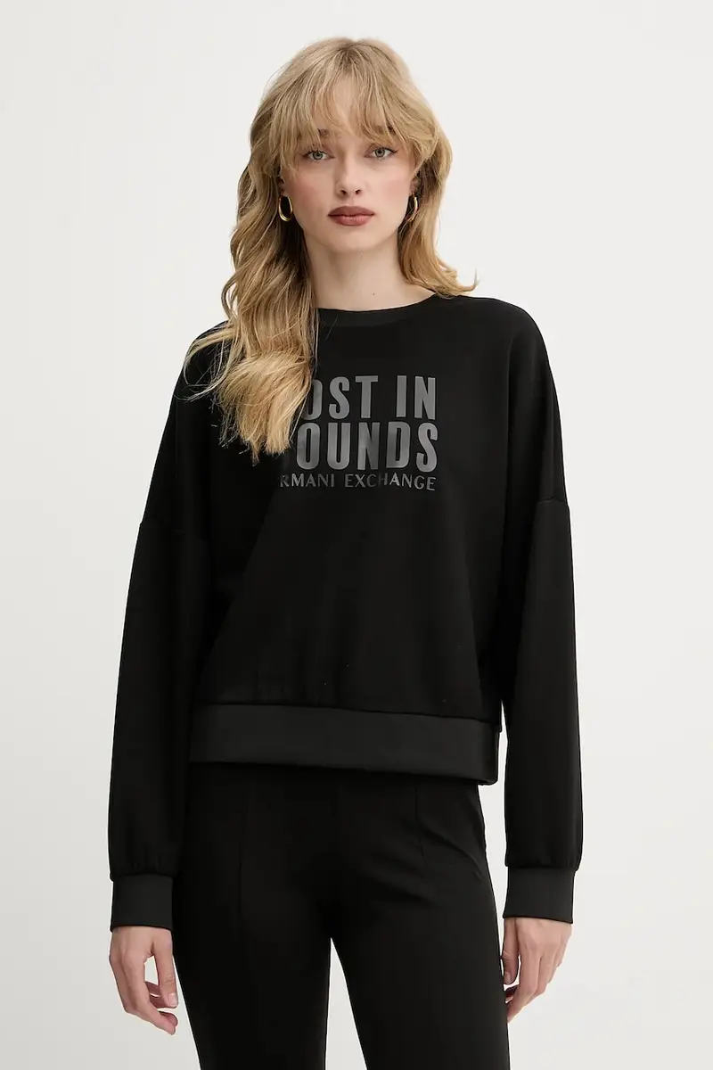felpa donna colore nero XW000275 AF12819