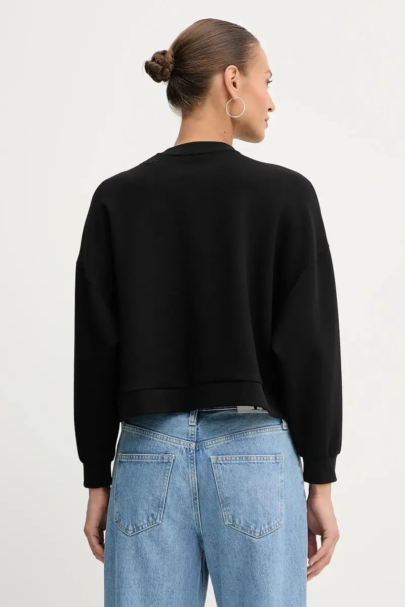 felpa donna colore nero XW000740 AF16111 miniatura 3