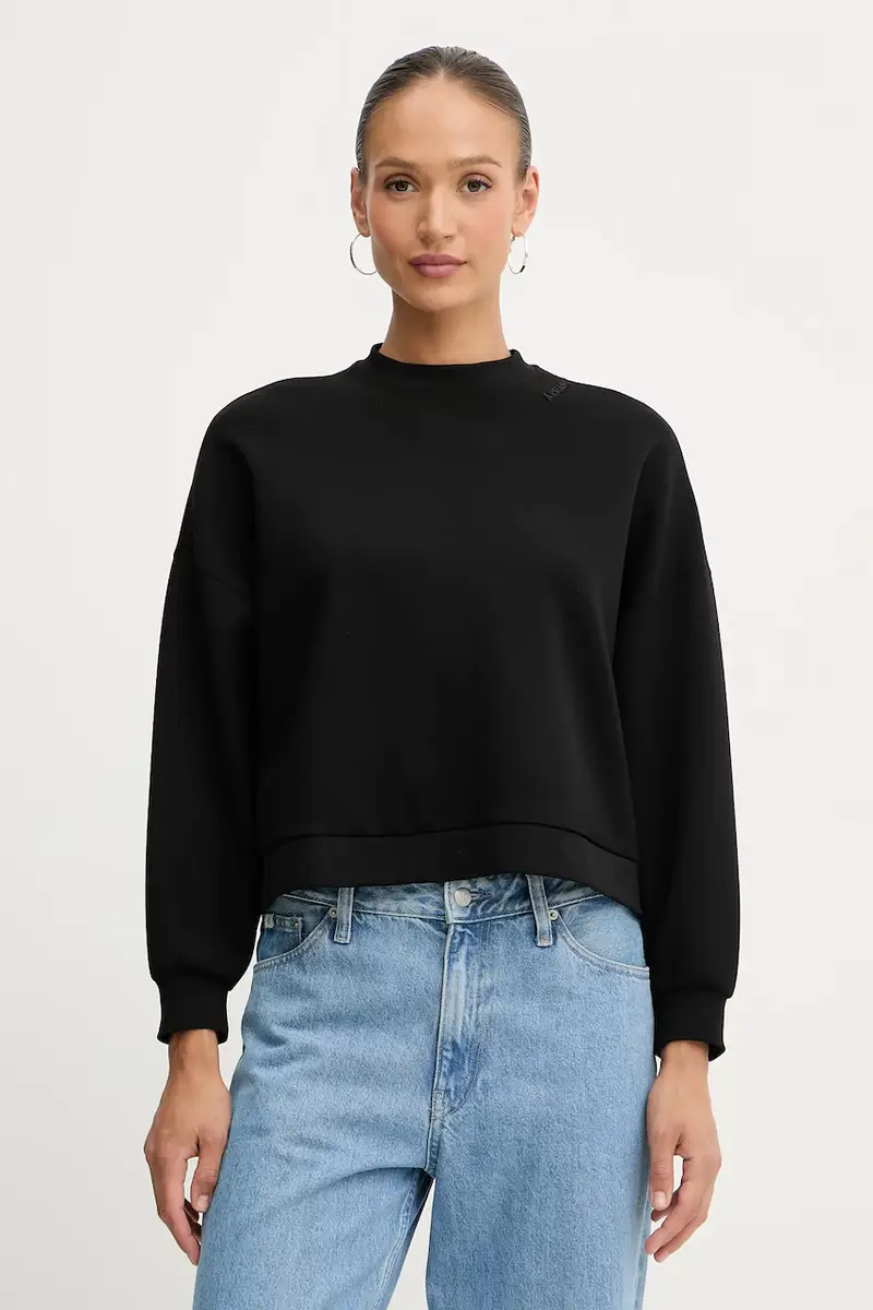 felpa donna colore nero XW000740 AF16111