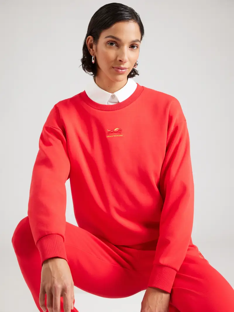 Felpa giallo oro / rosso miniatura 2