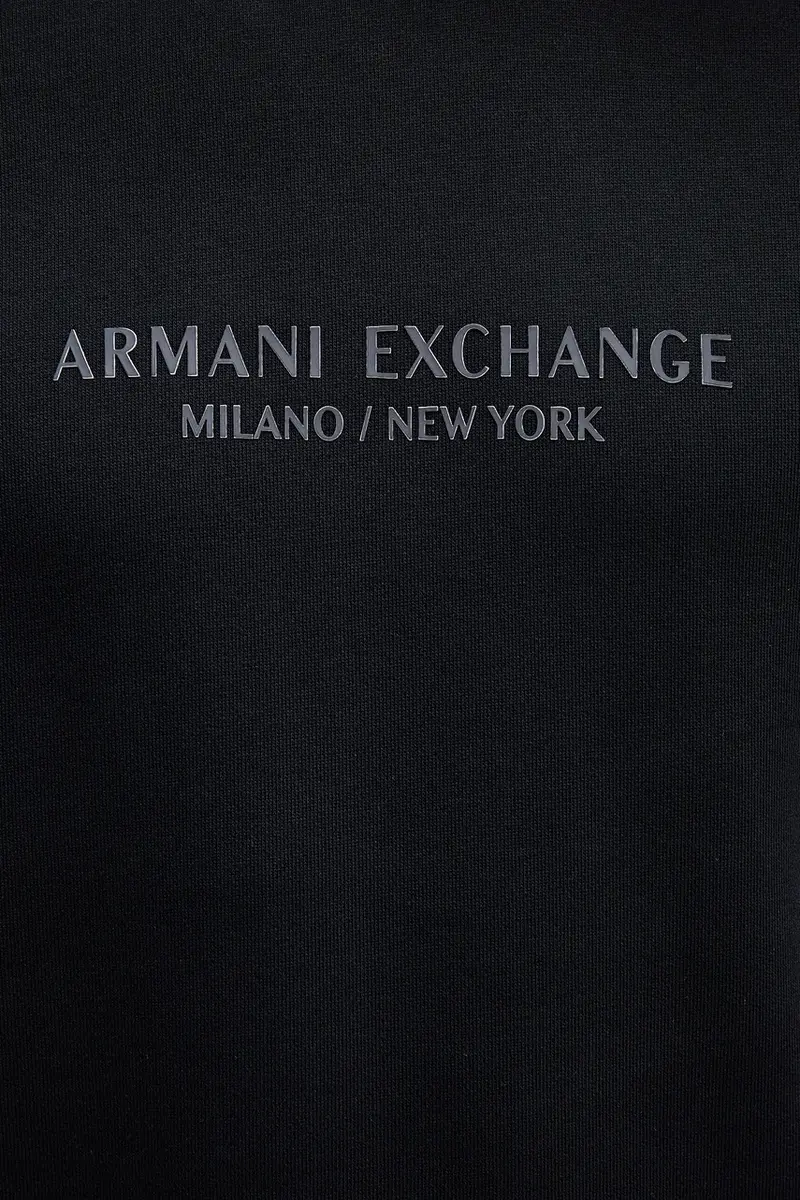 felpa in cotone uomo colore blu navy XM001284 AF20934 miniatura 4