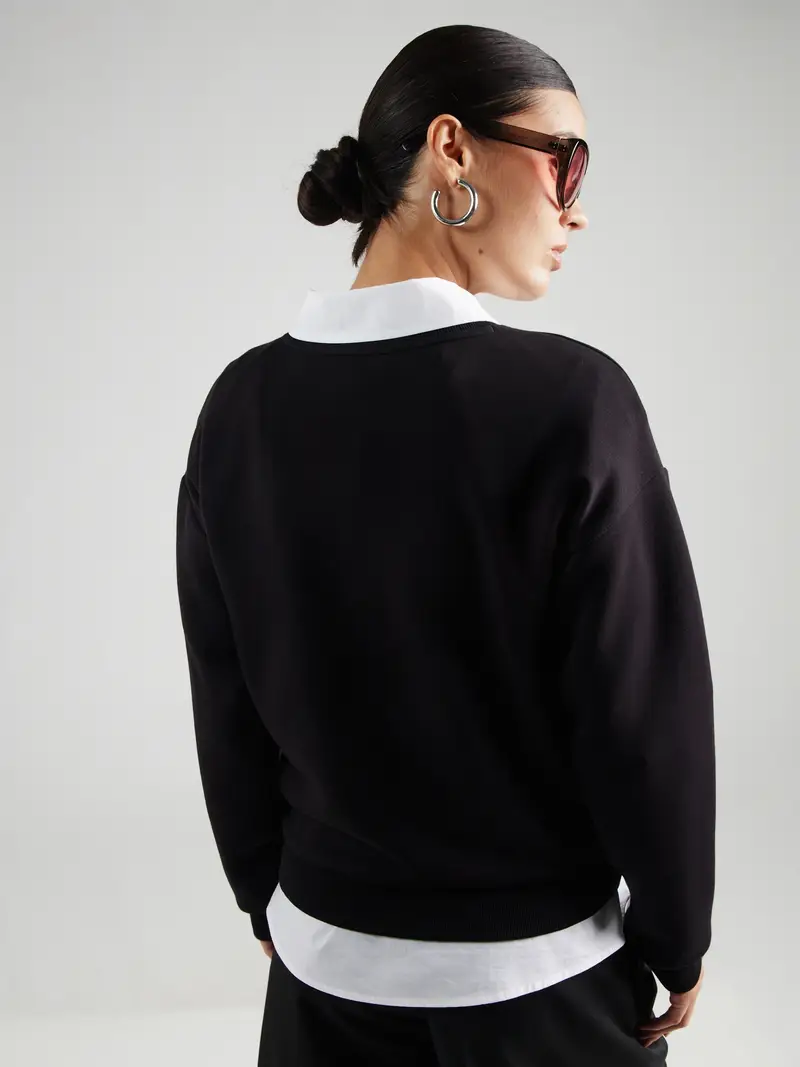 ARMANI EXCHANGE Felpa oro / nero miniatura 3