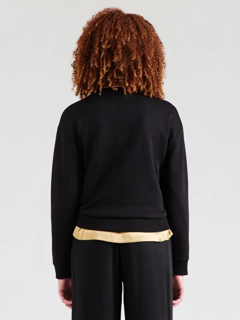 Felpa oro / nero miniatura 2