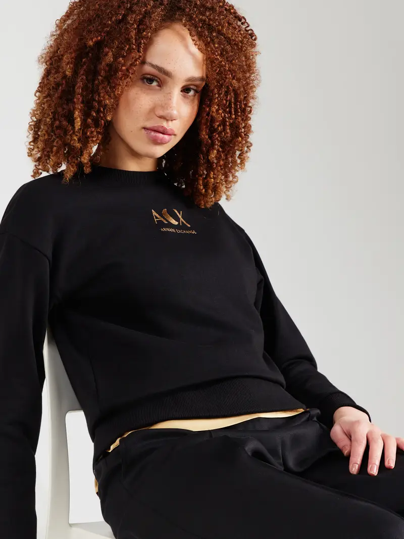 Felpa oro / nero miniatura 3