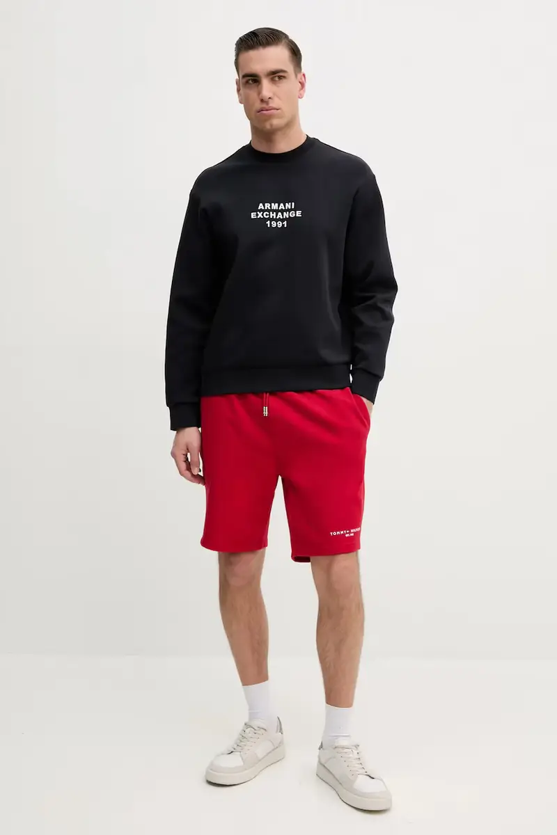 felpa uomo colore blu navy con applicazione XM000460 AF10818 miniatura 2