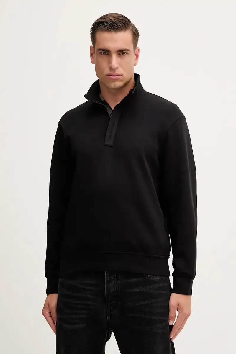 felpa uomo colore nero XM001295 AF10818