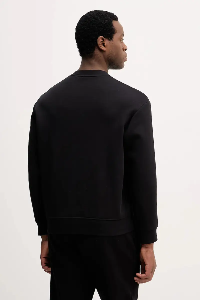 felpa uomo colore nero XM001371 AF13047 miniatura 3