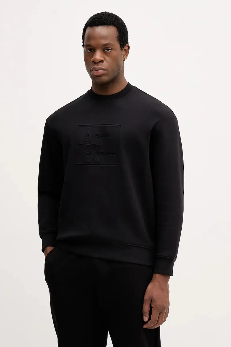 felpa uomo colore nero XM001371 AF13047