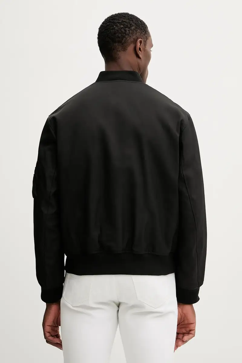 giacca bomber colore nero XM001137 AF16672 miniatura 3