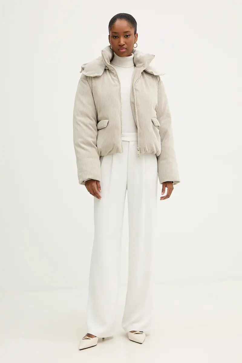 giacca colore beige XW000708 AF16202 miniatura 2