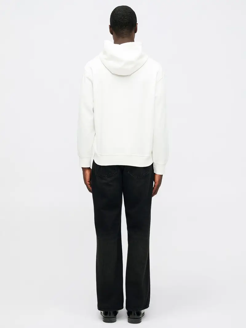 Giacca di felpa avorio miniatura 3