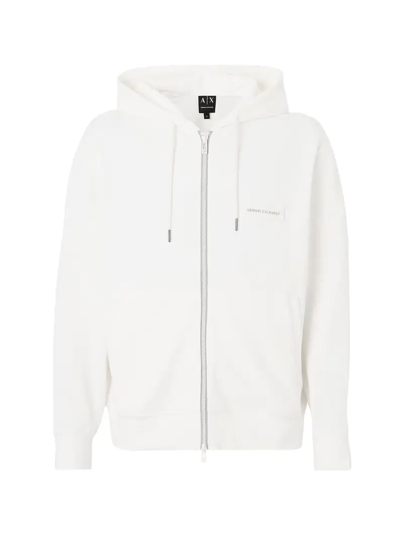 Giacca di felpa avorio