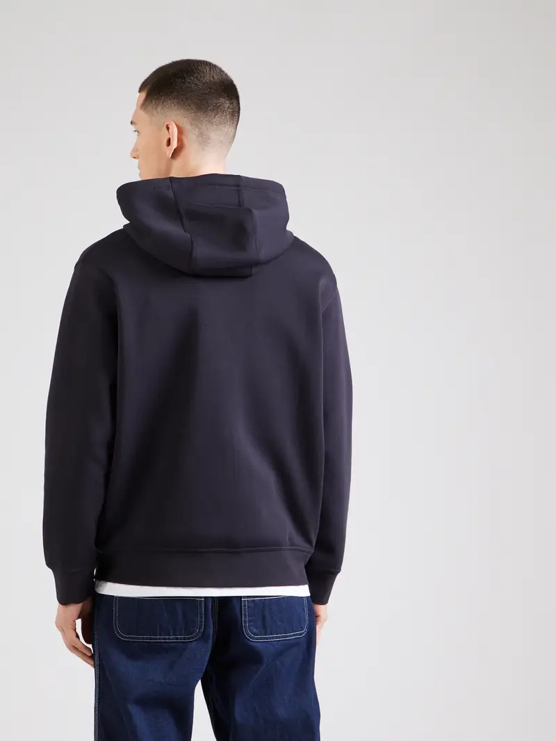 ARMANI EXCHANGE Giacca di felpa marino / bianco miniatura 2