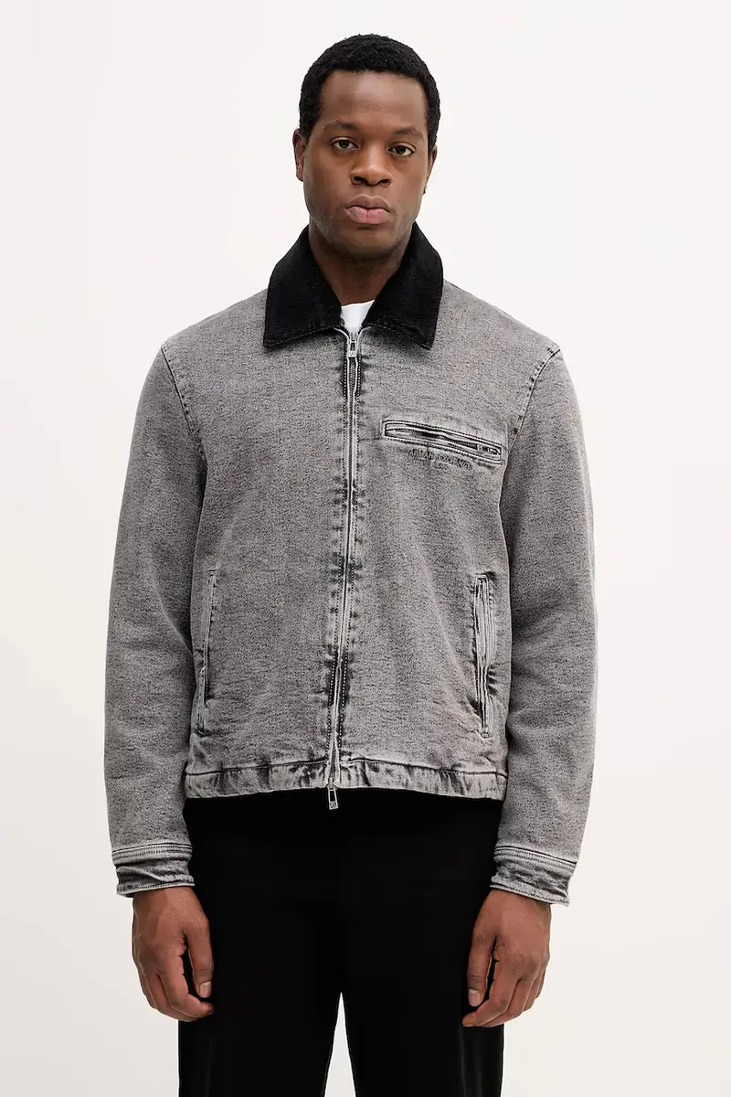 giacca di jeans colore grigio XM001918 AF18827