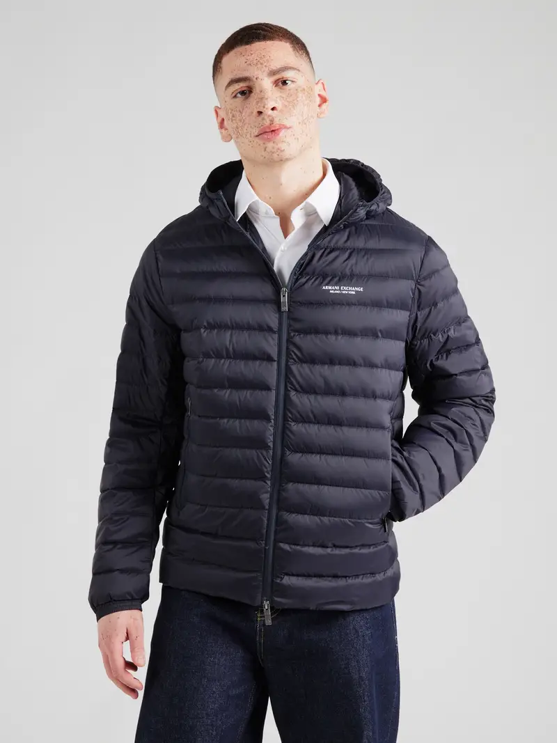 ARMANI EXCHANGE Giacca di mezza stagione navy miniatura 3