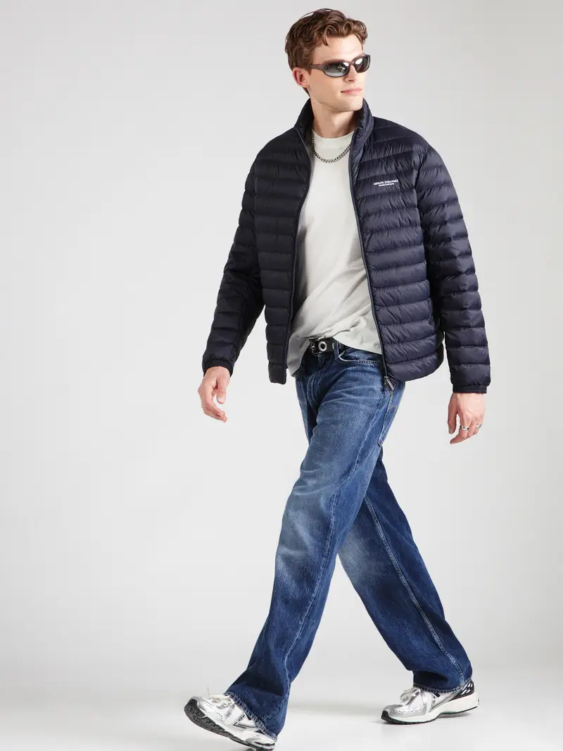 ARMANI EXCHANGE Giacca di mezza stagione navy miniatura 3