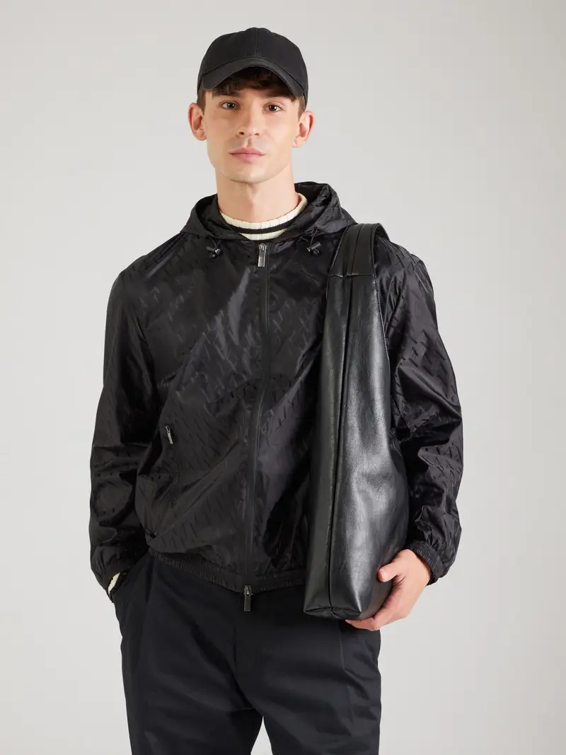 Giacca di mezza stagione nero miniatura 2