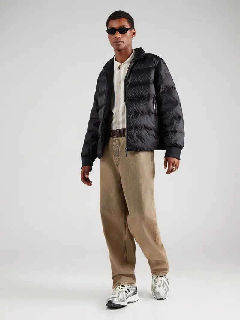 ARMANI EXCHANGE Giacca di mezza stagione nero miniatura 3