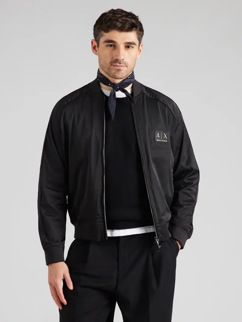 Giacca di mezza stagione nero miniatura 2