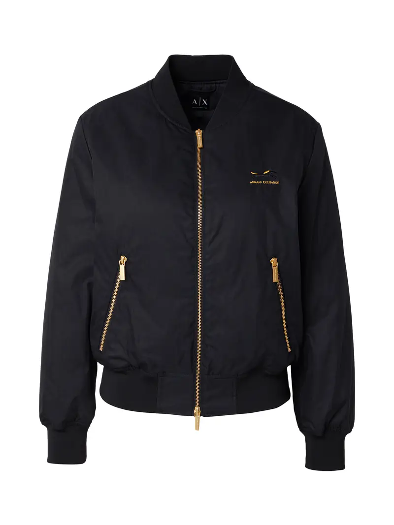 Giacca di mezza stagione oro / nero