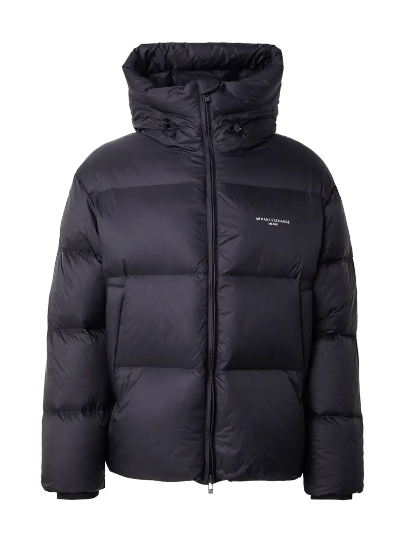 Giacca invernale 'Down' nero / bianco