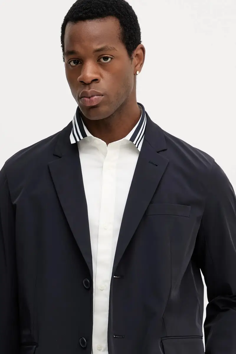 giacca uomo colore blu navy XM001199 AF16635 miniatura 4