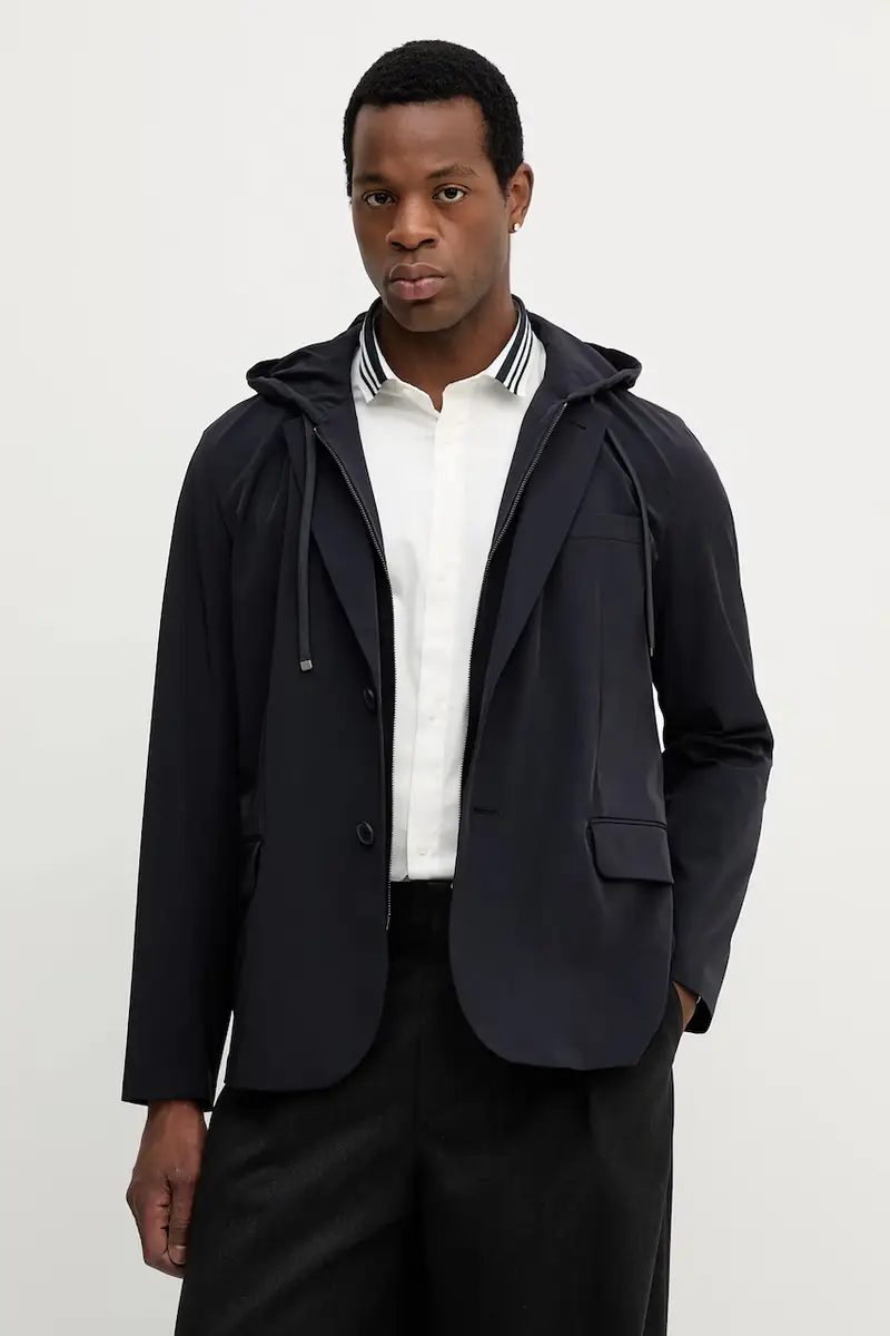 giacca uomo colore blu navy XM001199 AF16635