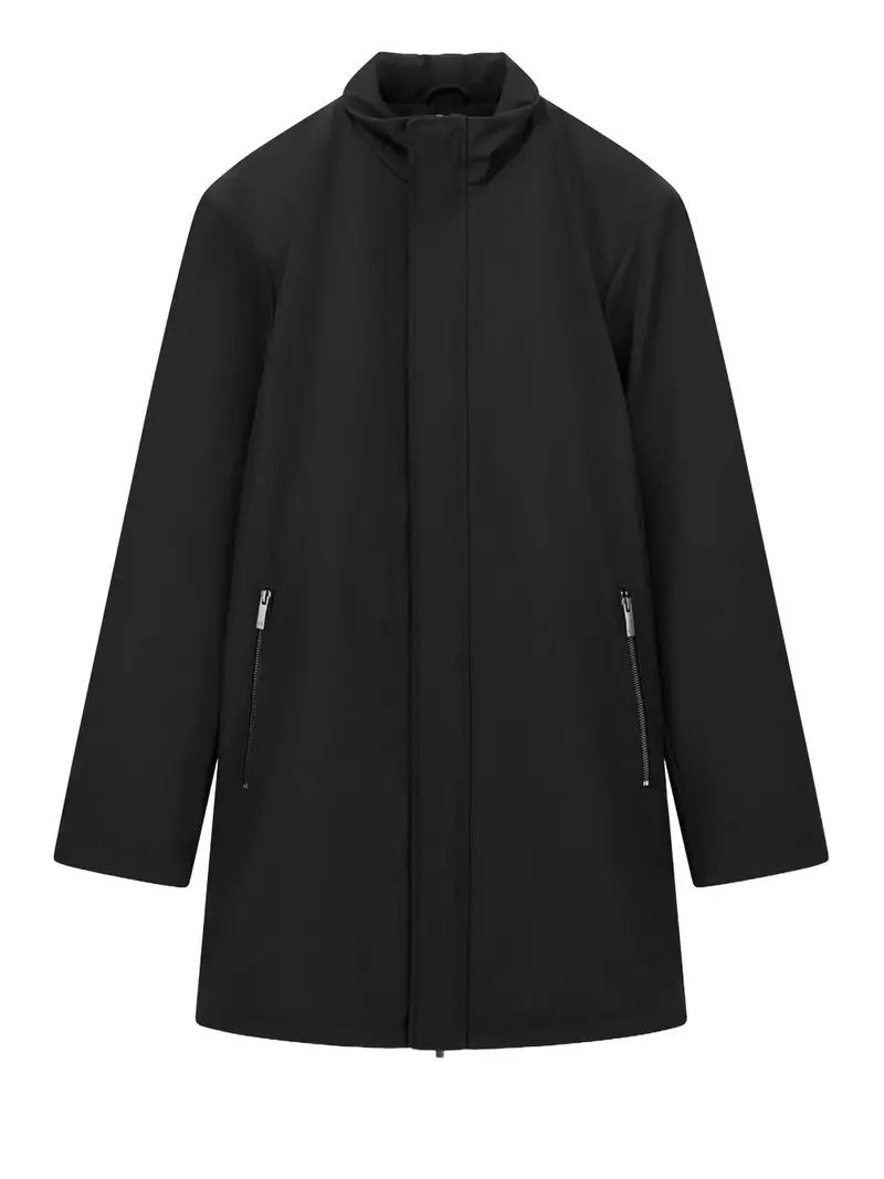 giaccone armani exchange da uomo - nero