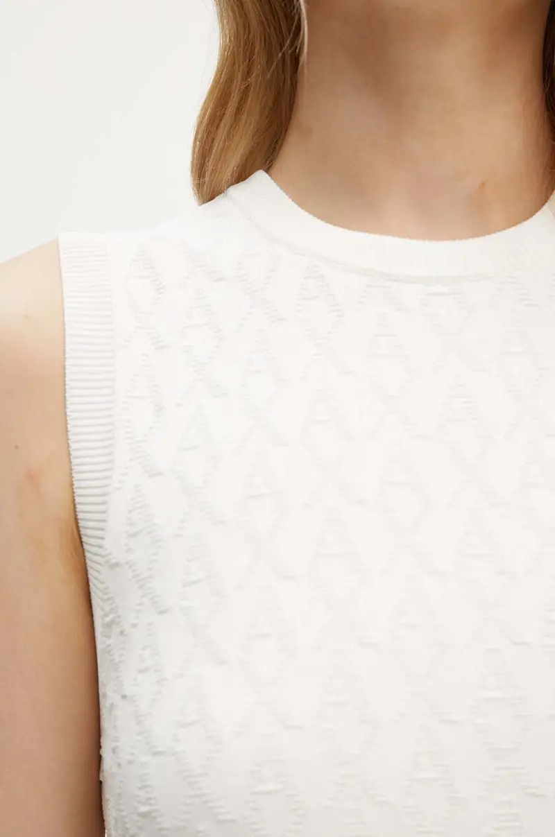 gilet colore beige 8NYH9A YMH6Z miniatura 5