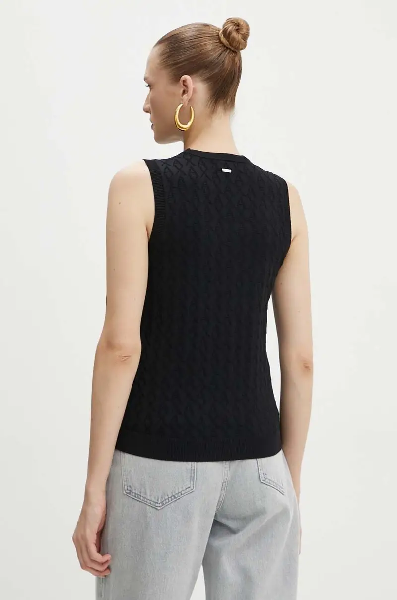 gilet colore nero 8NYH9A YMH6Z miniatura 3