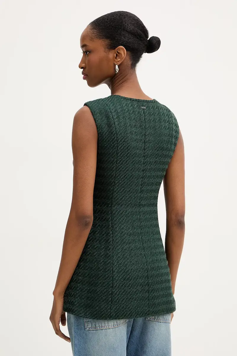 gilet colore verde XW000717 AF16208 miniatura 3