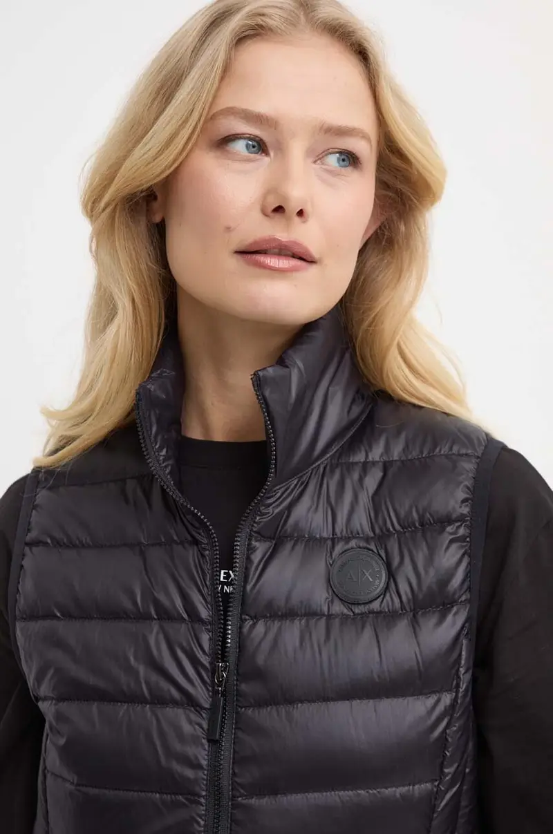 Armani Exchange Gilet Nero 2984687 miniatura 4