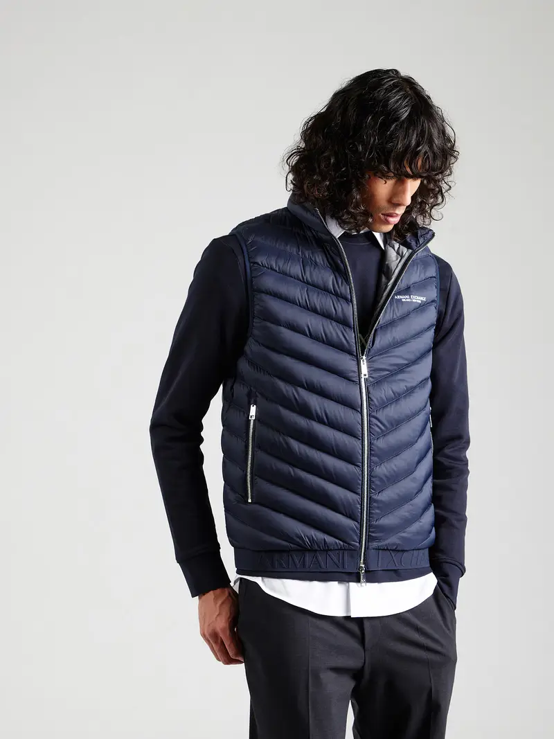 Armani Exchange Gilet Blu 2941534 miniatura 2