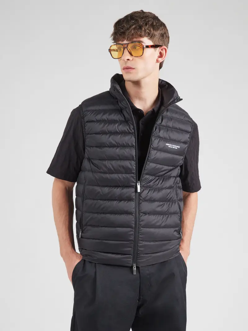 Armani Exchange Gilet Nero 3927344 miniatura 2